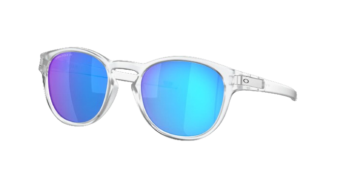 Slnečné okuliare Oakley Latch Prizm Sapphire Polarized Lenses/Matte Clear Frame