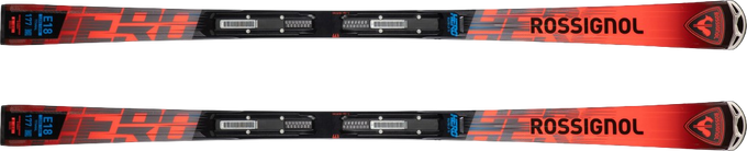 Zjazdové lyže Rossignol Hero Elite LT TI Konect + Nx 12 Konect GW B80 Black Hot Red - 2025/26