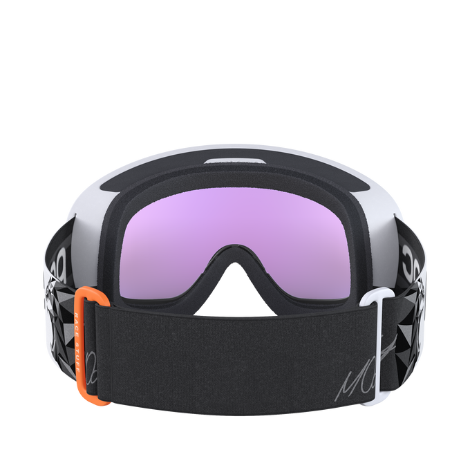 Lyžiarske okuliare POC Fovea Mid Race Marco Odermatt Ed. Hydrogen White/Uranium Black/Partly Sunny Blue - 2025/26