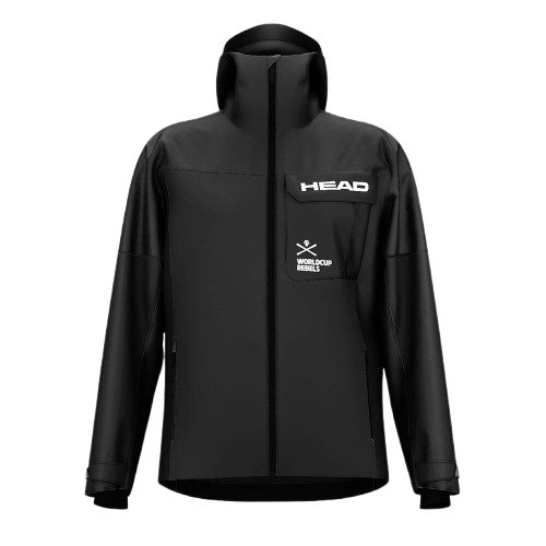 Lyžiarska bunda HEAD Race Nova Jacket Men Black/Black - 2025/26