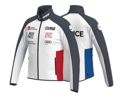 Pánsky softshell Colmar Replica Softshell Jacket White/Black/Blue/Red - 2024/25