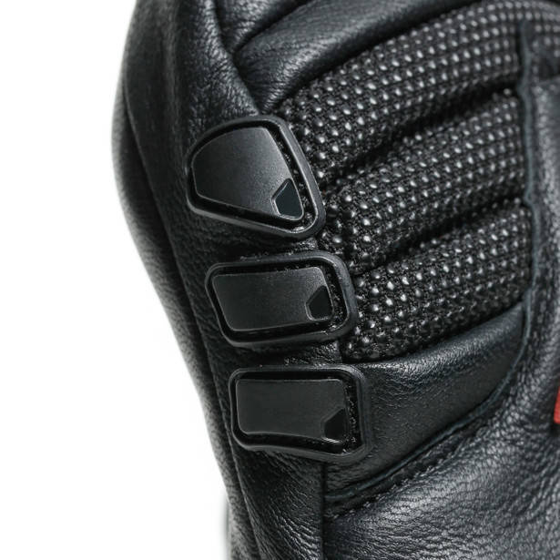 Lyžiarske rukaviceDAINESE HP Ergotek PRO Mitten Gloves Stretch Limo/High Risk Red - 2025/26