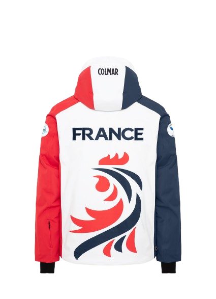 Pánska lyžiarska bunda Colmar Replica Ski Jacket White/Navy Blu/Bright Red - 2025/26
