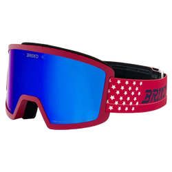 Lyžiarske okuliare Briko Frostbite USA Matt Red/Tanganora Blue - 2025/26
