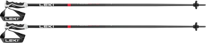 Zjazdové palice LEKI Neolite Black/Red - 2025/26