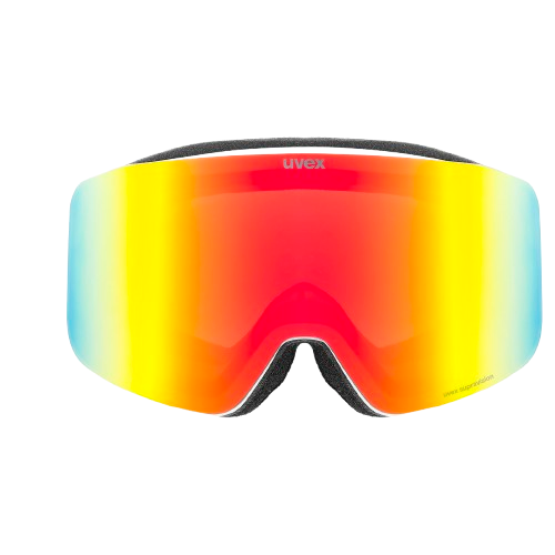 Lyžiarske okuliare Uvex PWDR FM White Matt/Mirror Rainbow - 2025/26