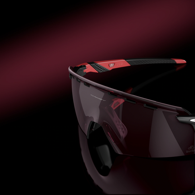 Slnečné okuliare OAKLEY Encoder Strike Vented Giro d'Italia Collection Prizm Road Black Lenses / Giro Pink Stripes Frame