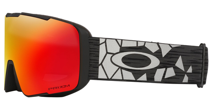 Lyžiarske okuliare Oakley Line Miner Pro L Black Reinforce/Prizm Snow Torch Iridium + Additional lens Prizm Snow Iced Iridium - 2025/26
