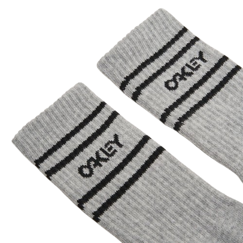 Ponožky Oakley Icon B1B Socks 2.0 New Granite HTHR/Black