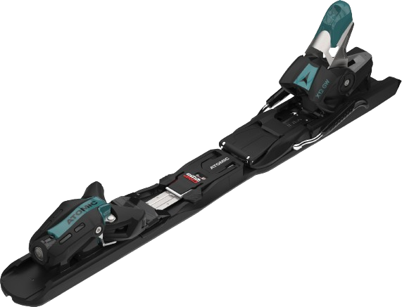 Zjazdové viazanie Atomic X X 12 GW Black/Teal - 2024/25