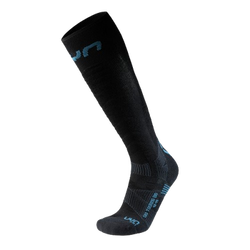 Lyžiarske ponožky UYN Man Ski Touring One Bio Socks Black/Blue - 2024/25