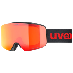 Lyžiarske okuliare Uvex PWDR FM Black Matt/Mirror Red - 2025/26