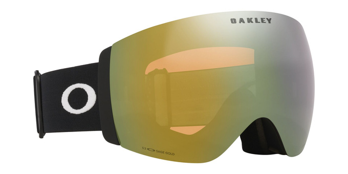 Lyžiarske okuliare Oakley Flight Deck Pro L Matte Black/Prizm Sage Gold Iridium + Additional lens Prizm Snow Iced Iridium - 2025/26