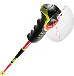 Zjazdové palice LEKI Venom GS 3D Red - 2025/26
