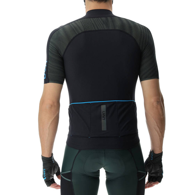 Cyklistický dres UYN Man Allroad Biking Black Pine - 2023