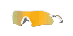 Slnečné okuliare Oakley Radar Plate Polished White/Gold Frame/Prizm 24K Polarized Lenses