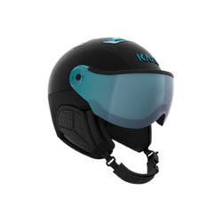 Lyžiarska helma KASK Chrome Visor Vibes Black/Sky - 2025/26