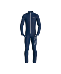 Lyžiarska kombinéza Energiapura Globe Dark Blue Junior (insulated, light padded) - 2024/25