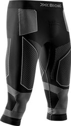 Funkčné nohavice X-Bionic Energy Accumulator Light Pants 3/4 Men Black/Light Grey - 2024/25