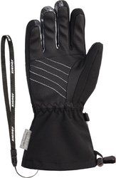 Lyžiarske rukavice Ziener Laval-z As® Aw Glove Junior Unisex Black Grey Mountain Print - 2025/26