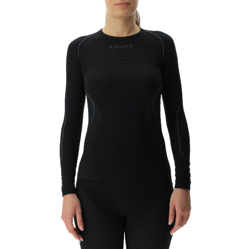 Dámska spodná bielizeň UYN Woman Evolutyon Biotech UW Shirt Long_SL Black - 2023/24