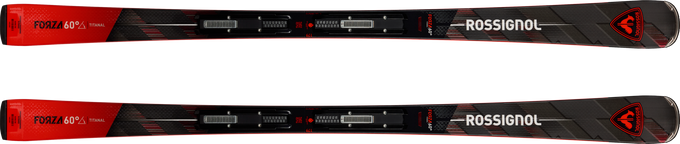 Zjazdové lyže Rossignol Forza 60' TI Konect + Spx 12 Konect GW B80 Black Hot Red - 2025/26