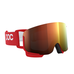 Lyžiarske okuliare POC Nexal Raw Prismane Red/Partly Sunny Orange - 2025/26