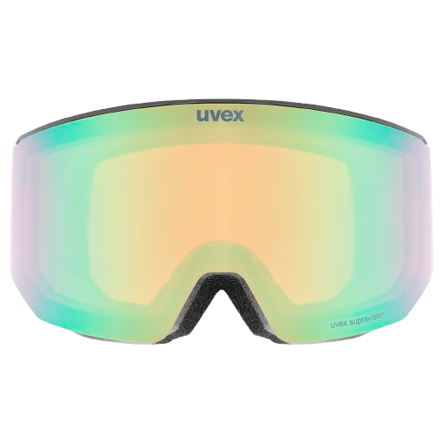 Lyžiarske okuliare Uvex lace ATTRACT FM Black Matt/Mirror Opal + spare lens - 2025/26