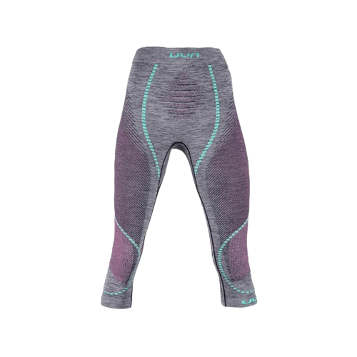 Funkčné nohavice UYN Woman Ambityon UW Pant Medium Black Melange/Pink/Aqua - 2024/25