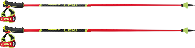 Zjazdové palice LEKI Venom GS 3D Red - 2025/26