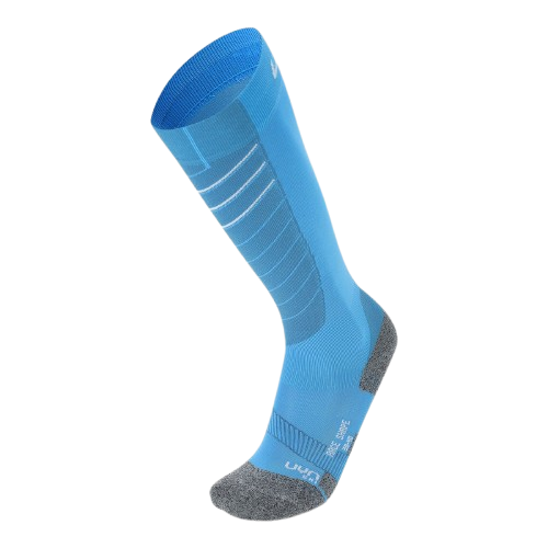 Lyžiarske ponožky UYN Woman Ski Race Shape Turquoise/White - 2025/26