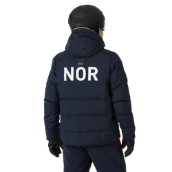 Lyžiarska bunda Helly Hansen Kvitfjell Race Puffy Jacket Navy NSF Team - 2024/25