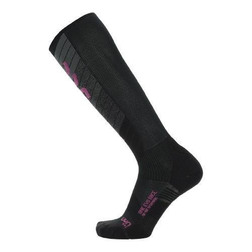 Lyžiarske ponožky UYN Woman Ski Evo Race One Black/Purple - 2025/26