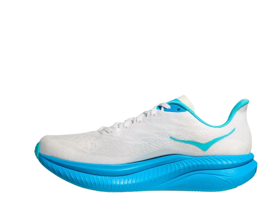 Sportové Topánky Hoka Mach 6 White/Skyward Blue