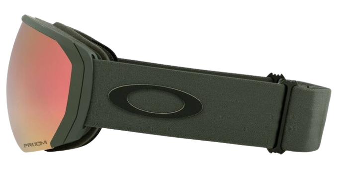Lyžiarske okuliare Oakley Flight Path L Matte Forged Iron Prizm Rose Gold Iridium - 2024/25
