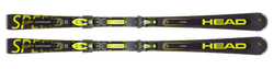 Zjazdové lyže HEAD Supershape E-Speed + PRD 12 GW Matt Black/Flash Yellow - 2023/24