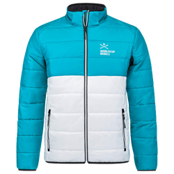 Izolační bunda HEAD Race Kinetic Jacket Junior Blue/White - 2025/26