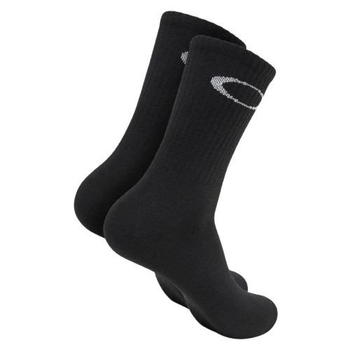 Ponožky Oakley Ellipse Crew Sock Blackout - 2025