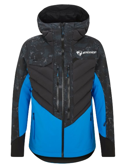 Lyžiarska bunda Ziener RCE Coach Jacket Unisex Persian Blue - 2024/25