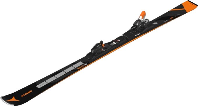 Zjazdové lyže Atomic Redster Q9 Revoshock S + X 12 GW Black/Orange - 2024/25