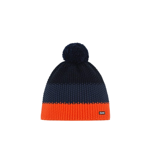 Čiapka Eisbar Star Pompon MÜ Black/Dark Blue/Orange - 2025/26