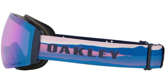 Lyžiarske okuliare Oakley Flight Deck Pro M Mikaela Shiffrin Sig/Prizm Snow Iced Iridium + Additional lens Prizm Snow Sapphire Iridium - 2025/26