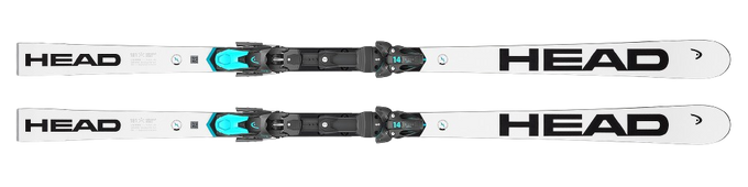 Zjazdové lyže HEAD WCR E-GS Rebel + Race Plate WCR 14 short (komórki) + Freeflex ST 14 - 2024/25