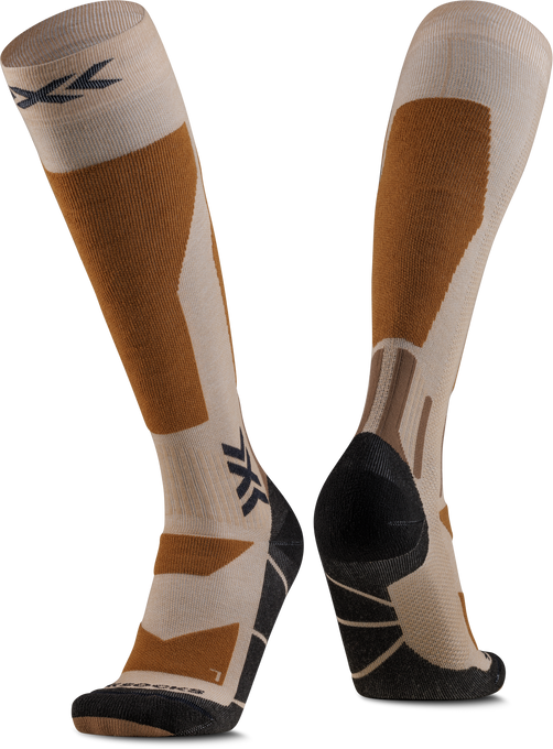 Ponožky X-SOCKS SNOWBOARD DISCOVER OTC SAND/DARK SAND - 2025/26