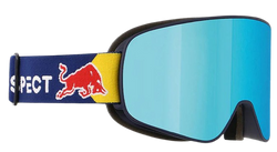 Lyžiarske okuliare Red Bull Spect RUSH Blue/Red With Blue Mirror - 2025/26