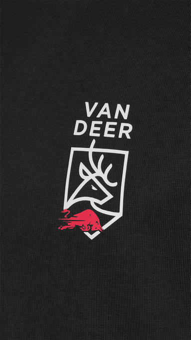 Tričko Van Deer Essential T-Shirt Black - 2025/26