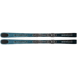 Zjazdové lyže Kastle MX74 premium + Kastle K12 PRW GW Full Black - 2025/26