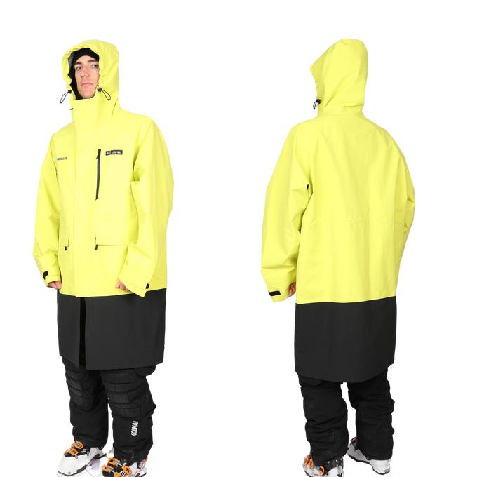 Plastenka Level Race Rain Coat Yellow/Black - 2025/26