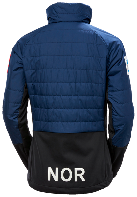Páperová bunda Helly Hansen World Cup Insulator Jacket Ocean NSF - 2023/24