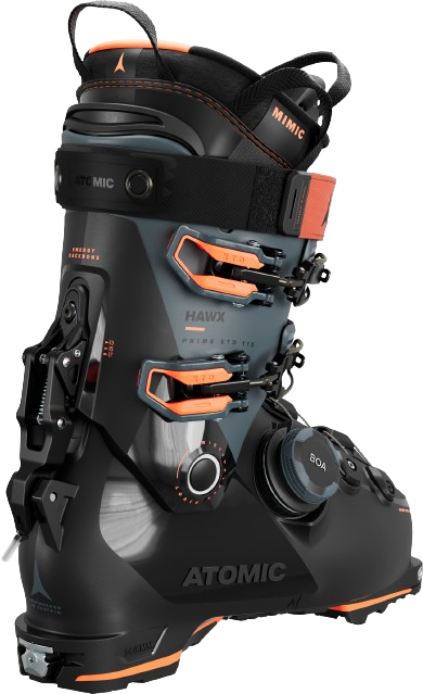 Zjazdové topánky Atomic Hawx Prime XTD 110 BOA GW Black/Storm/Orange – 2024/25